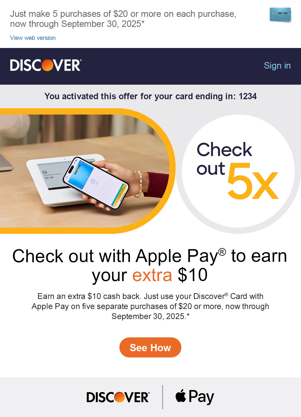 Apple Pay - Reminder